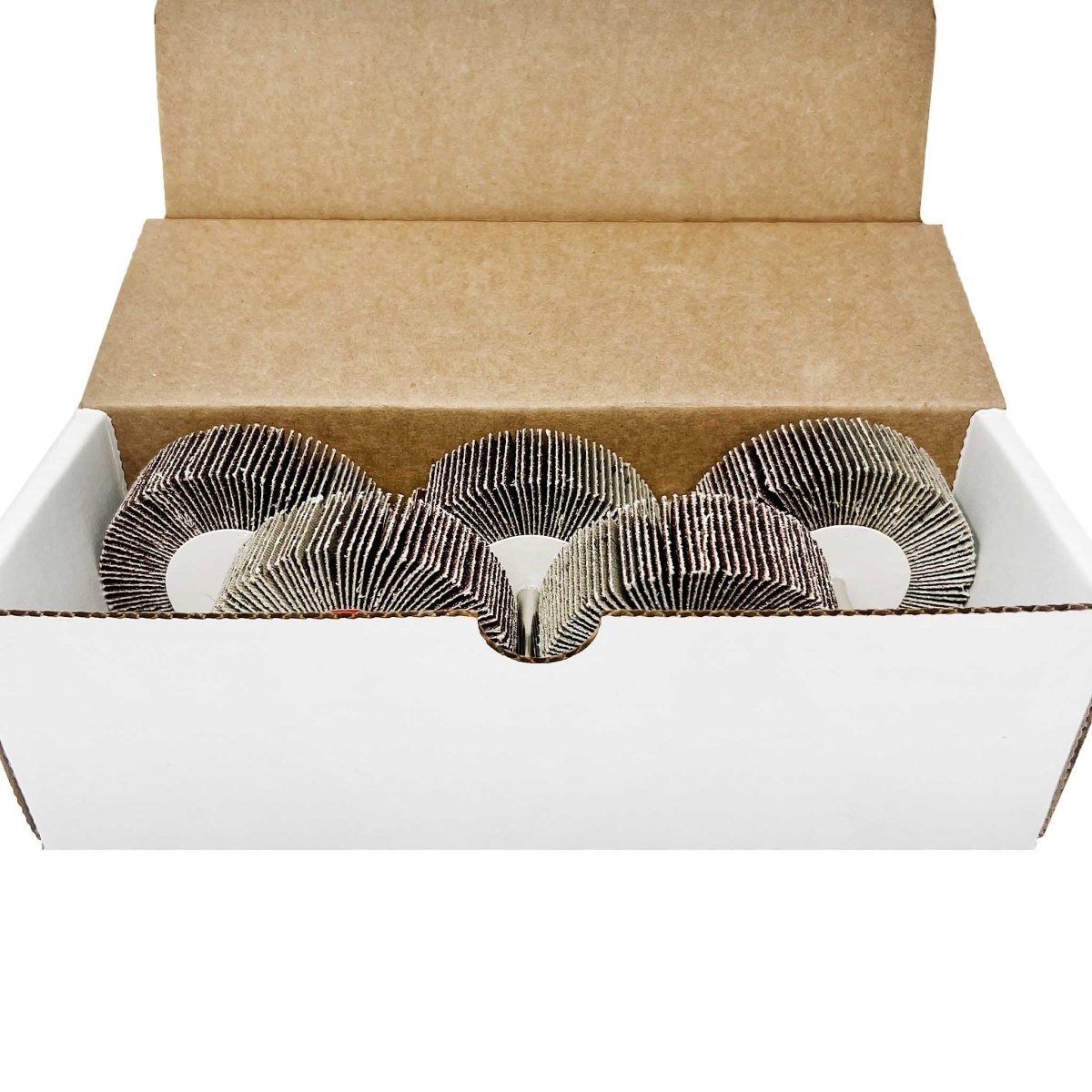 MT-RSR S-12922-5 Flap Wheel, 3" x 1", 80 Grit, 5-Pack