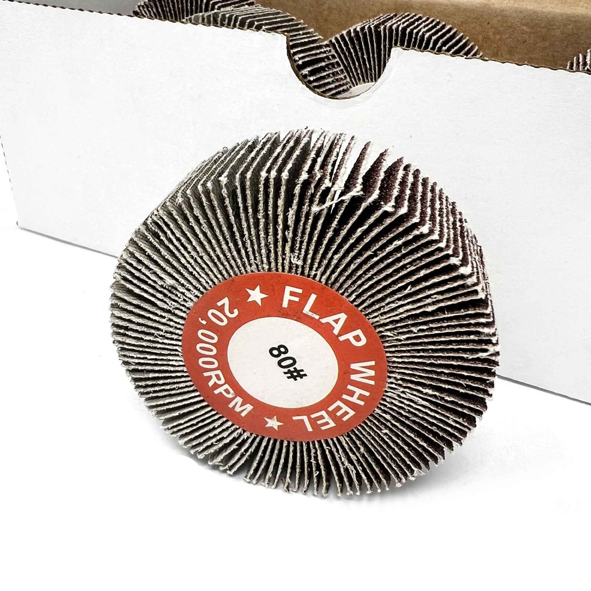 MT-RSR S-12922-5 Flap Wheel, 3" x 1", 80 Grit, 5-Pack