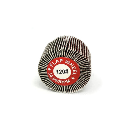 MT-RSR S-13118-5 Flap Wheel, 1-1/2" x 1", 120 Grit, 5-Pack