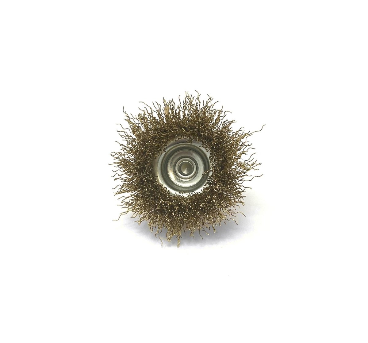 MT-RSR S-14033R 3" Wire Cup Brush, 1/4" Shaft, 10,000 RPM, Knotted Carbon Steel
