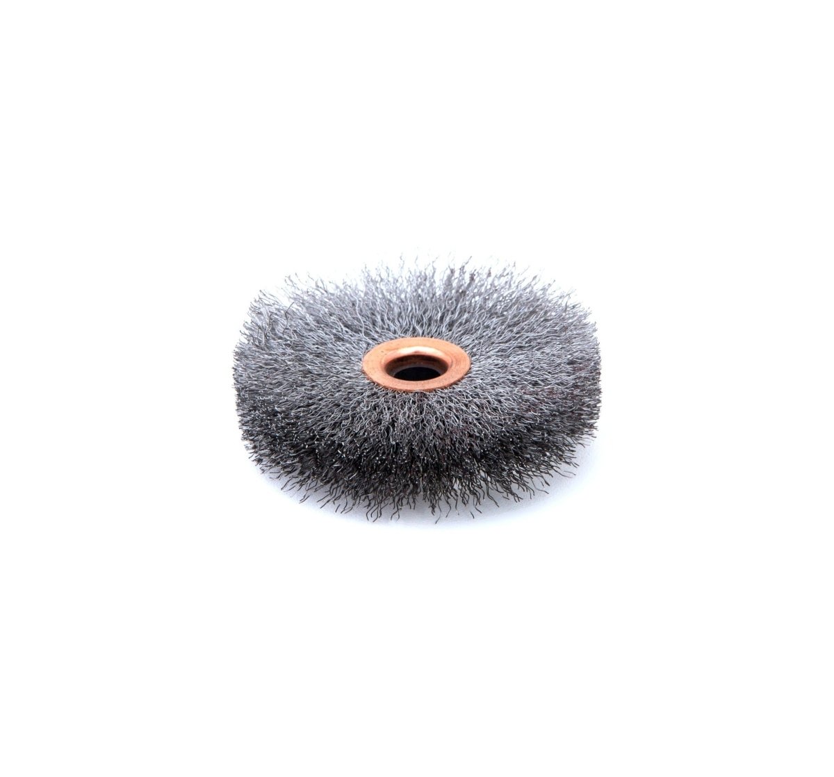 MT-RSR S-14163 3" Crimped Wire Wheel, 75mm, Fine .008 Wire, 5/8" Face, 1/2" Arbor Hole