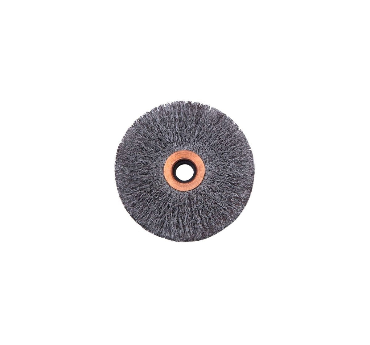 MT-RSR S-14163 3" Crimped Wire Wheel, 75mm, Fine .008 Wire, 5/8" Face, 1/2" Arbor Hole