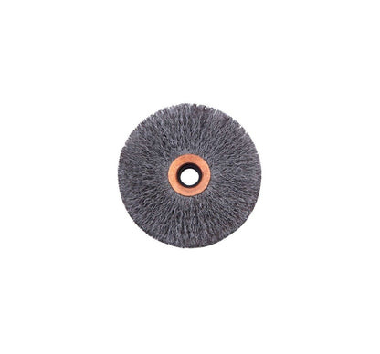 MT-RSR S-14163 3" Crimped Wire Wheel, 75mm, Fine .008 Wire, 5/8" Face, 1/2" Arbor Hole