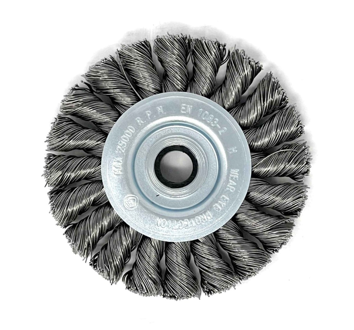 MT-RSR S-14165 3" Twisted Wire Wheel, Heavy-Duty .014 Wire