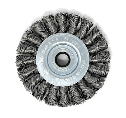 MT-RSR S-14165 3" Twisted Wire Wheel, Heavy-Duty .014 Wire