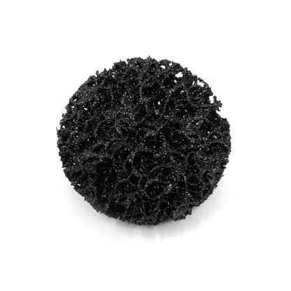 MT-RSR S-6205 5PK 2" Black Strip/Brite Pads with Twist to Lock Backing