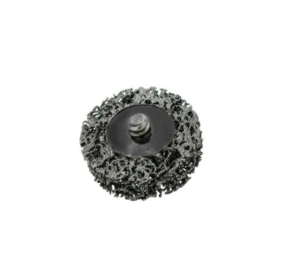 MT-RSR S-6305 5PK 3" Black Strip-Brite Pads, Twist-to-Lock Backing, Silicon Carbide