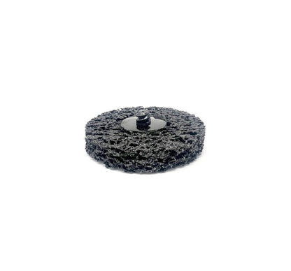 MT-RSR S-6305 5PK 3" Black Strip-Brite Pads, Twist-to-Lock Backing, Silicon Carbide