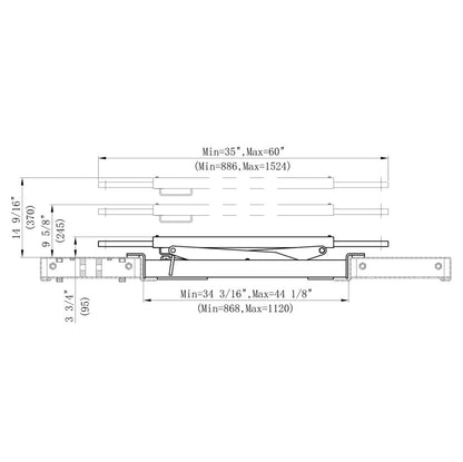 Stratus Sliding Bridge Jack, SAE-BJ5