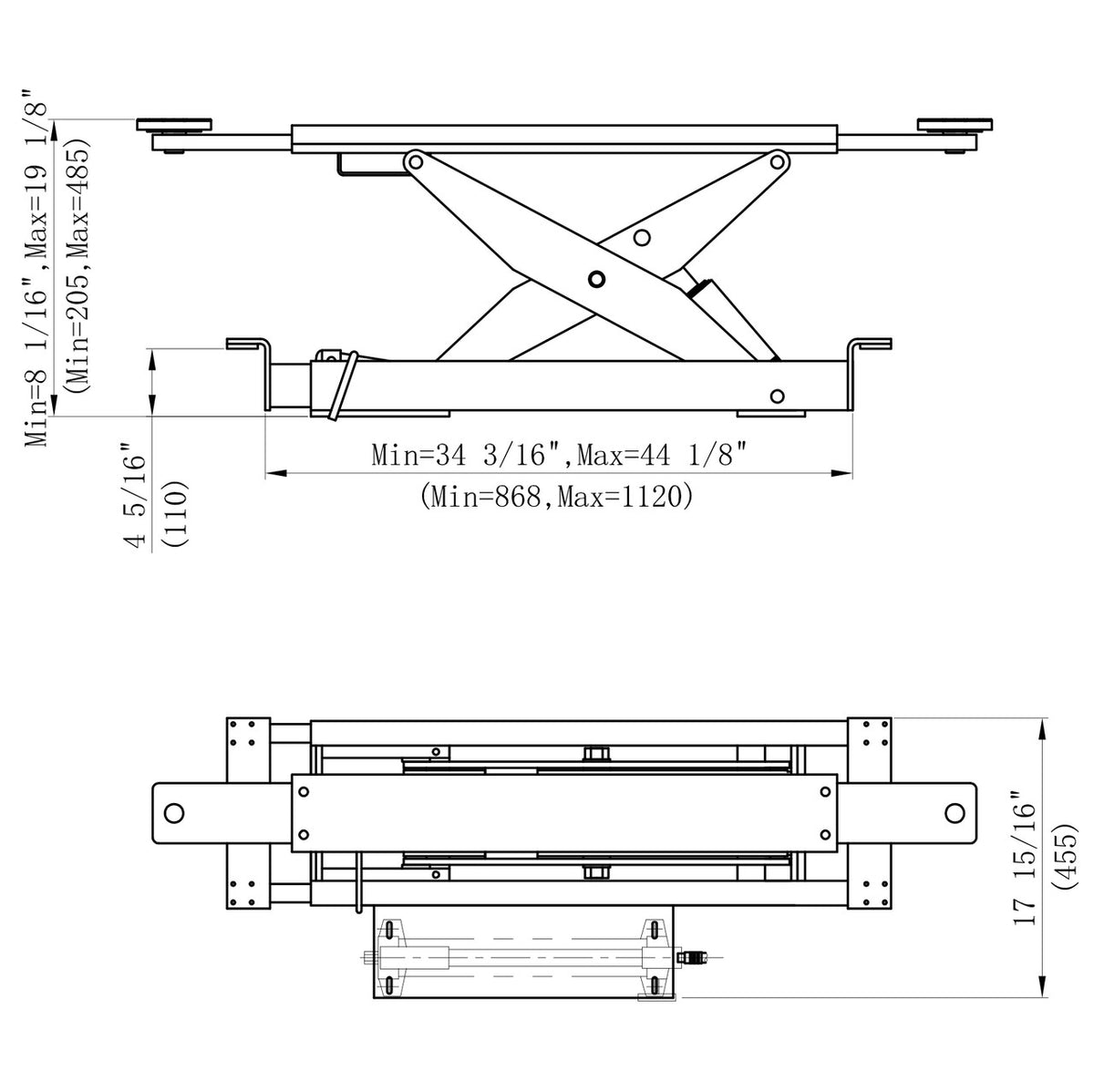 Stratus SAE-BJ5 Rolling Bridge Jack