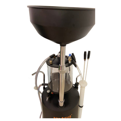 Stratus SAE-OL21 21-Gallon Pneumatic Oil Drain Extractor