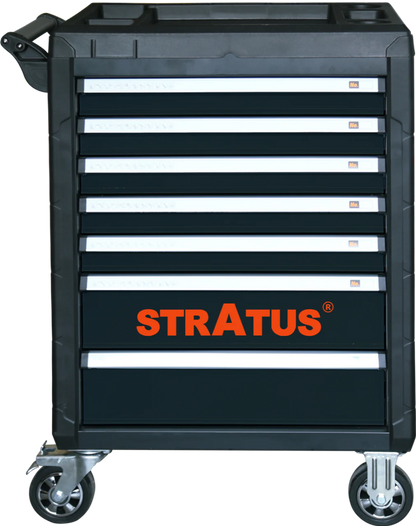 Stratus Heavy Duty Mobile 32 in W 7-Drawer Tool Chest, SAE-TL732