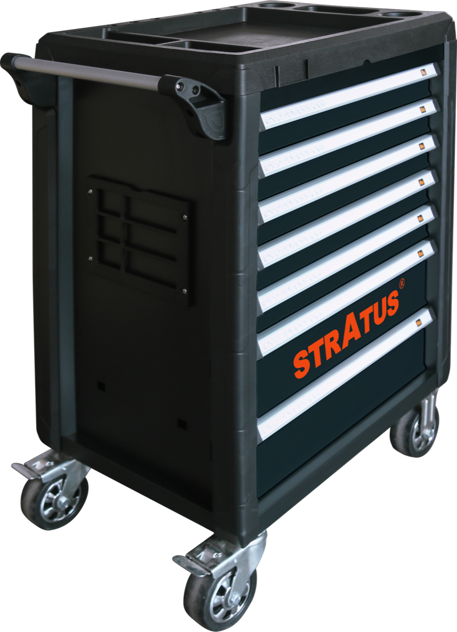 Stratus | Heavy Duty Mobile 32” W 7-Drawer Tool Chest | SAE-TL732