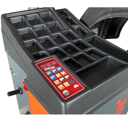 Stratus LCD Monitor Self-Calibrating Wheel Balancer, SAE-W24AM