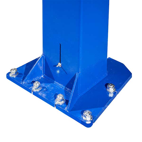 Rotary SMO14 column baseplate and anchor detail