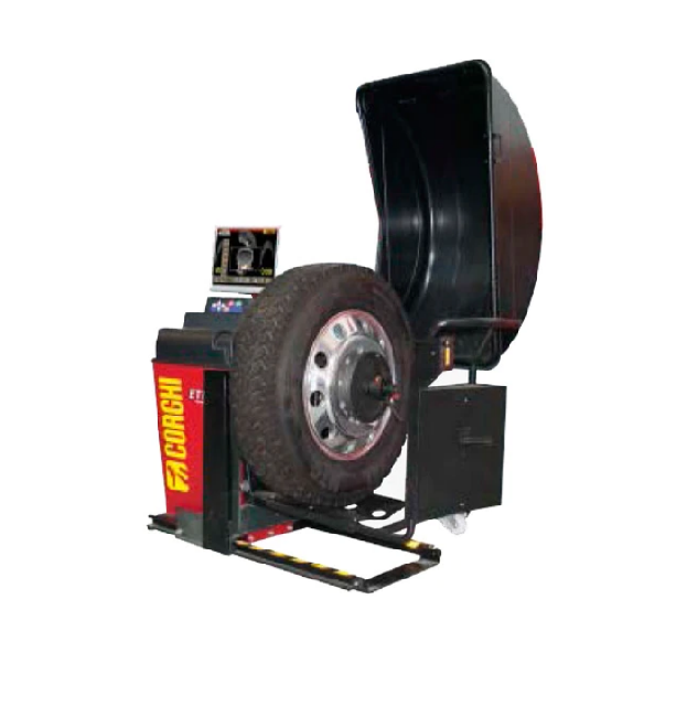 CORGHI | ET88 | Laserline Truck Tire Wheel Balancer w/Lift 30 in. Capacity