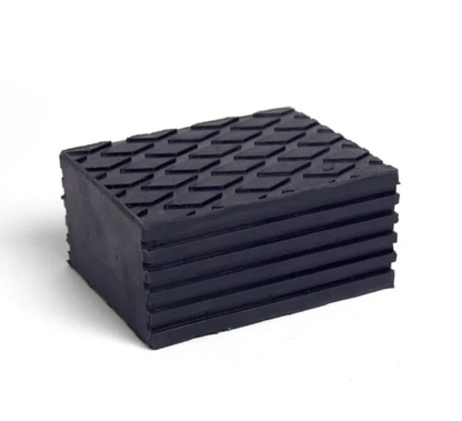 MT-RSR 6532-4 Universal Rubber Block, 6-1/4" x 4-3/4" x 3" Thick – Pack of 4