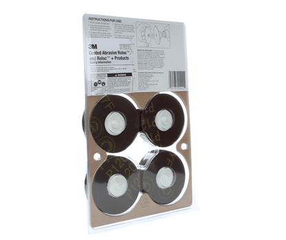 3M 01411 Roloc Brake Rotor Surface Disc Refill Pack, 12pk
