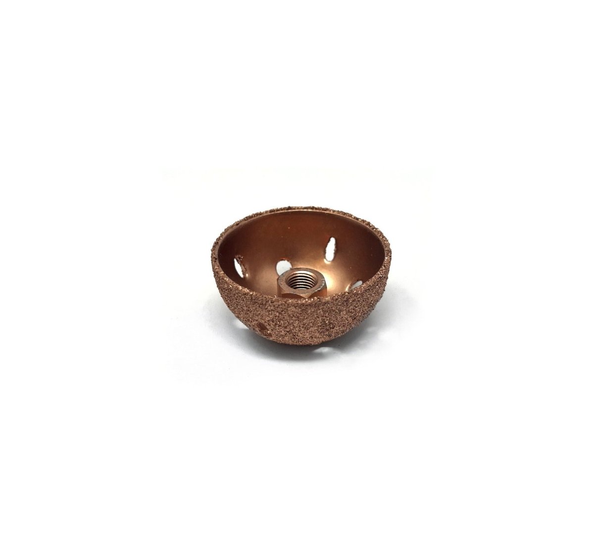 MT-RSR 210V-60 Vented Copper Contour Wheel, 2" x 1", 60 Grit