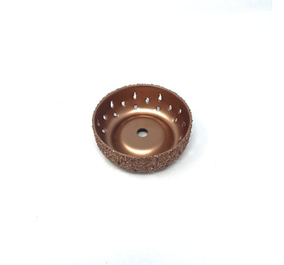MT-RSR TCW415-36 Copper Contour Wheel, 36 Grit, 4" x 1.5", 1/2" AH