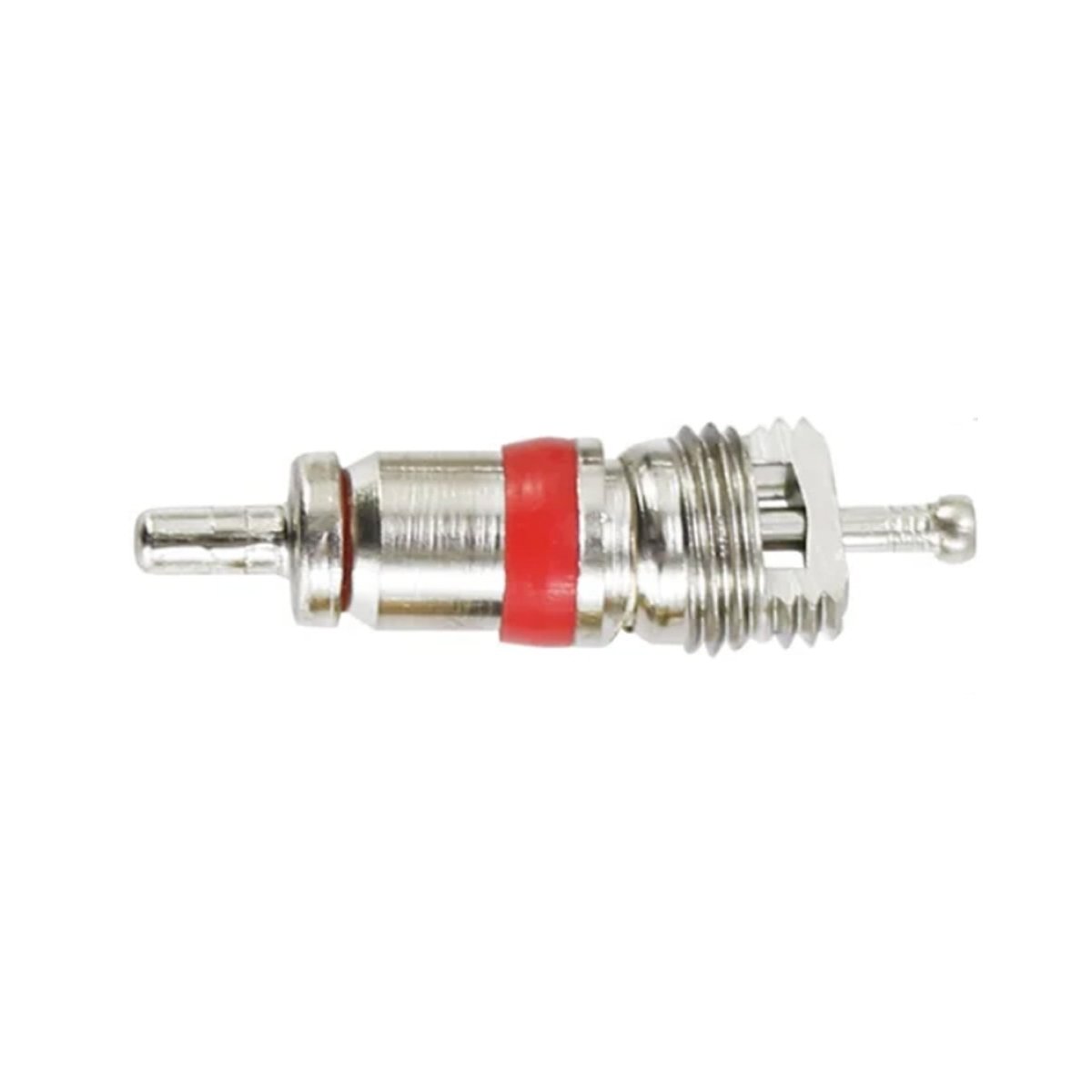 MT-RSR TPS-114001 TPMS Valve Cores, Nickel-Plated, Red Teflon Seal (100/Box)