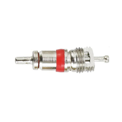 MT-RSR TPS-114001 TPMS Valve Cores, Nickel-Plated, Red Teflon Seal (100/Box)