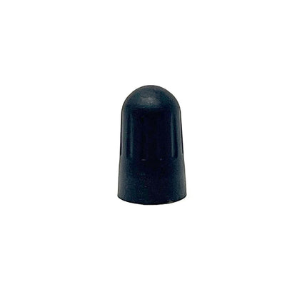 MT-RSR TPS-2158 Long Black Plastic Valve Caps, 100pcs/Bag