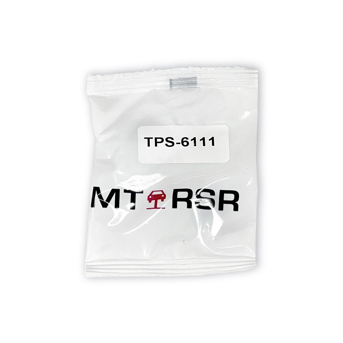 MT-RSR TPS-6111 TPMS service kit bag shown sealed with printed label.