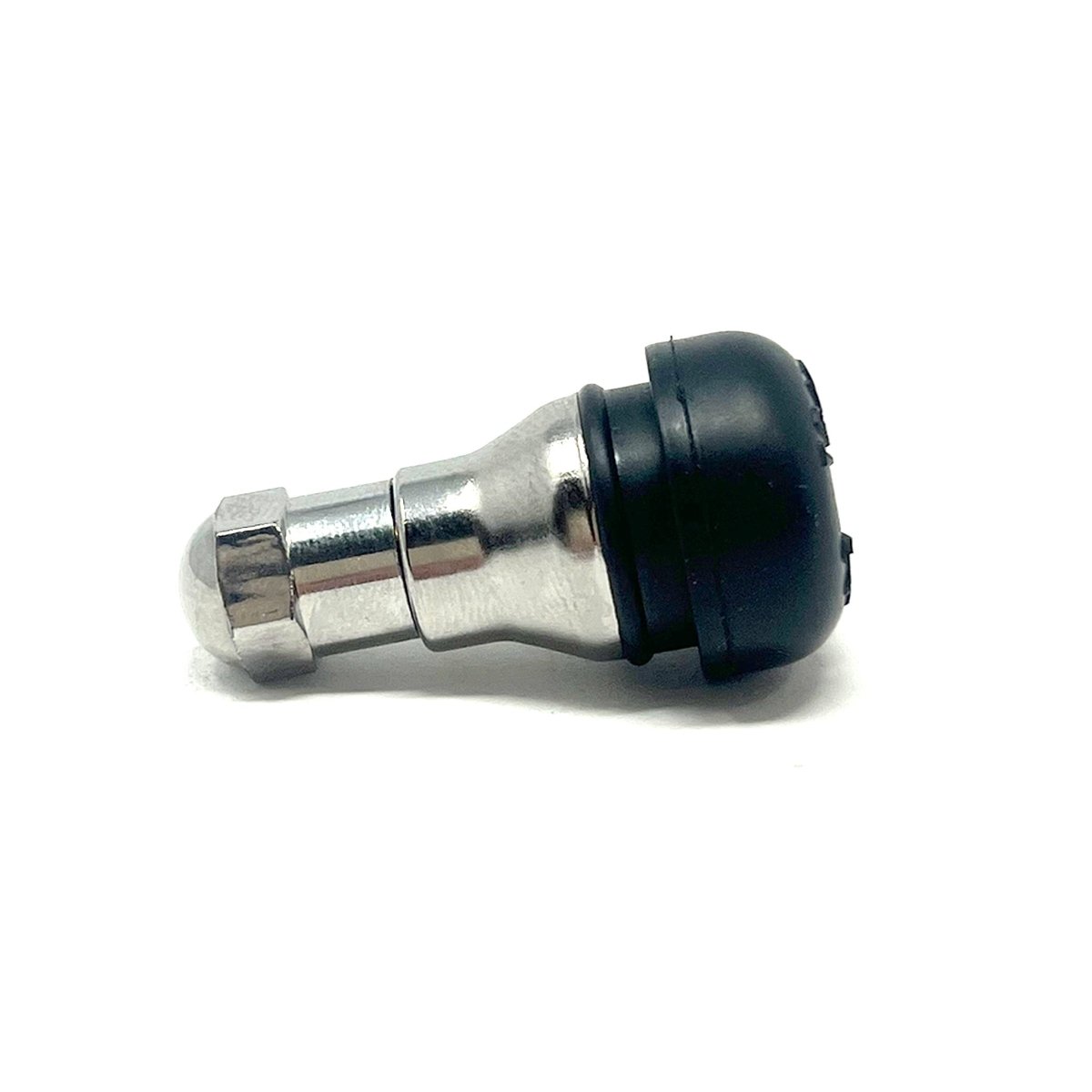 MT-RSR TR412C Snap-In Chrome Sleeve Tire Valve, 0.88" Height