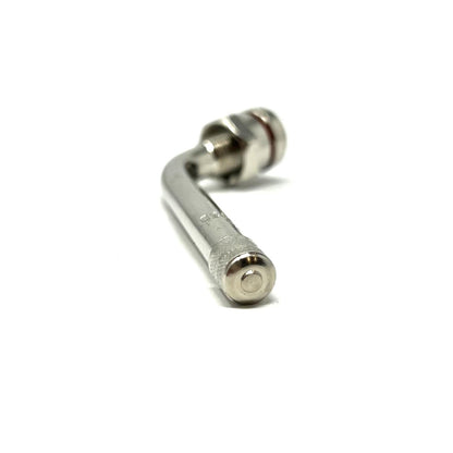 MT-RSR TR545D-50 Clamp-In Truck Tire Valve, 60° Bend, Bag of 50