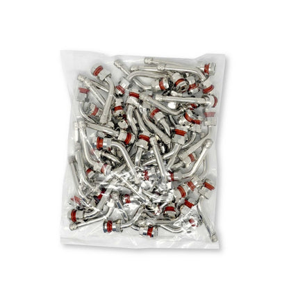 MT-RSR TR554D-50 Clamp-In Truck Tire Valve, 60° Bend, Bag of 50