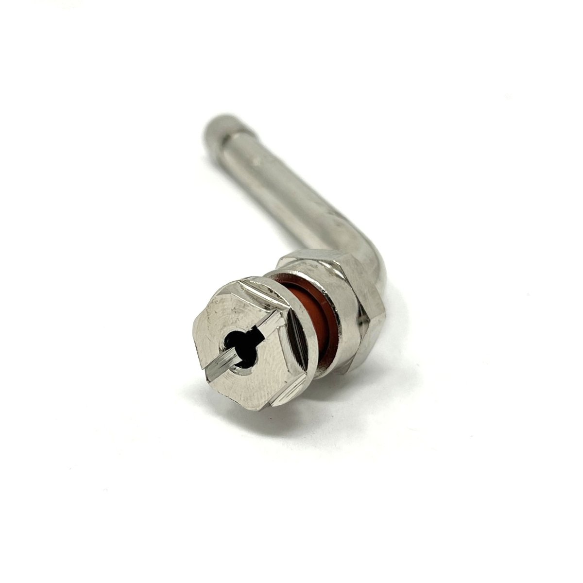 MT-RSR TR555D-50 Clamp-In Truck Tire Valve, 60° Bend, Bag of 50