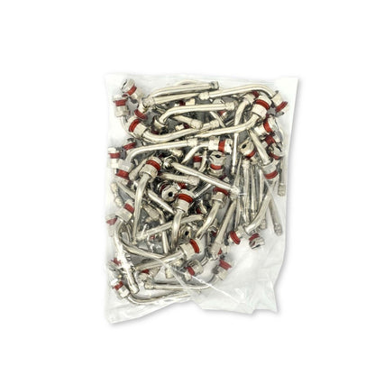 MT-RSR TR555D-50 Clamp-In Truck Tire Valve, 60° Bend, Bag of 50