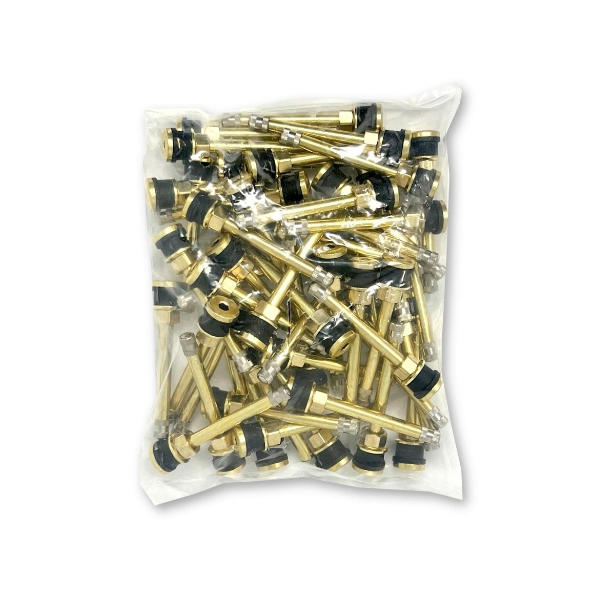 MT-RSR TR571-50 Clamp-In Truck Tire Valve, 3.38" Straight, Bag of 50
