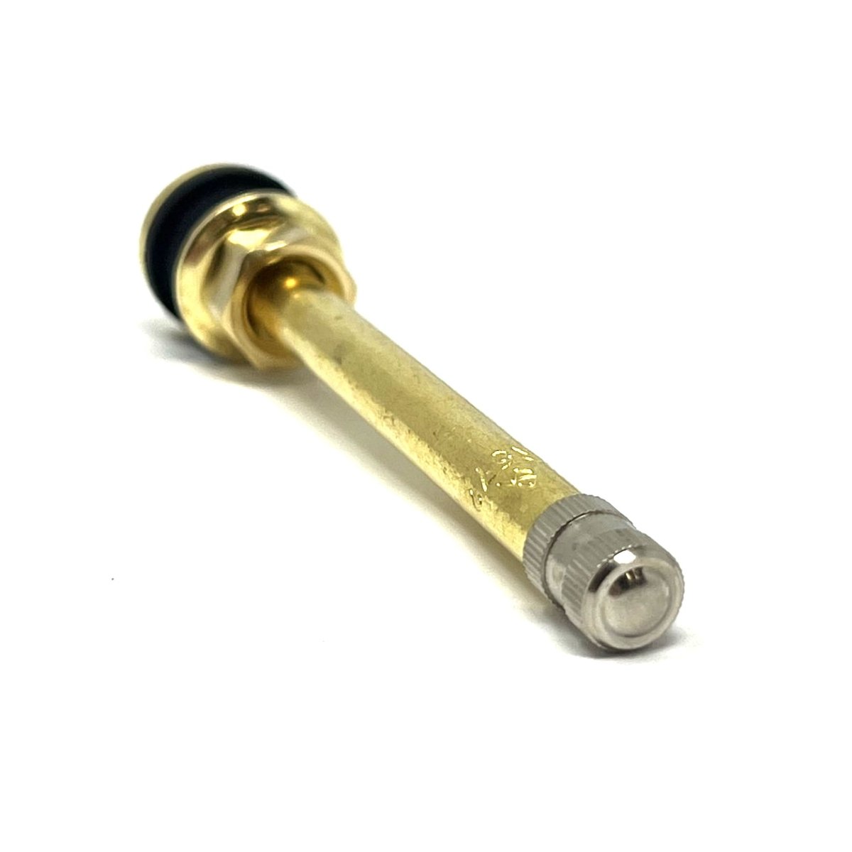 MT-RSR TR572-50 Clamp-In Truck Tire Valve, 3.75" Straight, 0.625" Bore, Bag of 50