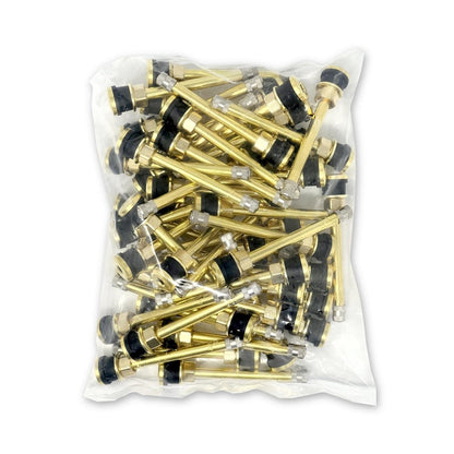 MT-RSR TR572-50 Clamp-In Truck Tire Valve, 3.75" Straight, 0.625" Bore, Bag of 50