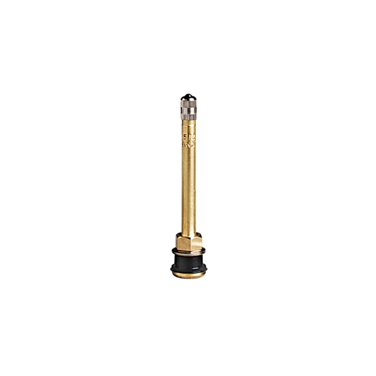 MT-RSR TR572-50 Clamp-In Truck Tire Valve, 3.75" Straight, 0.625" Bore, Bag of 50