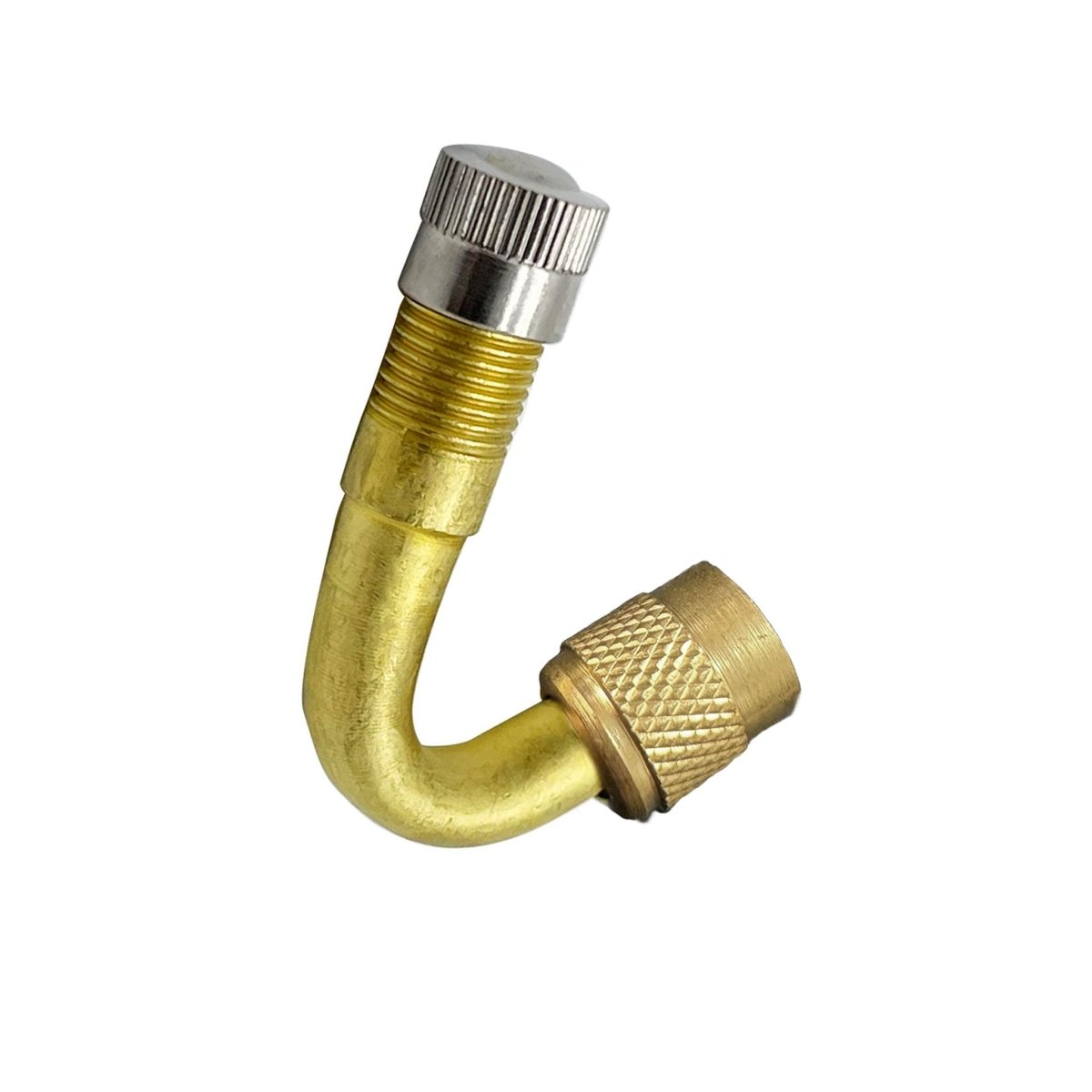 MT-RSR TX563 Tire Valve Extension, 45° Angle, Nickel-Plated