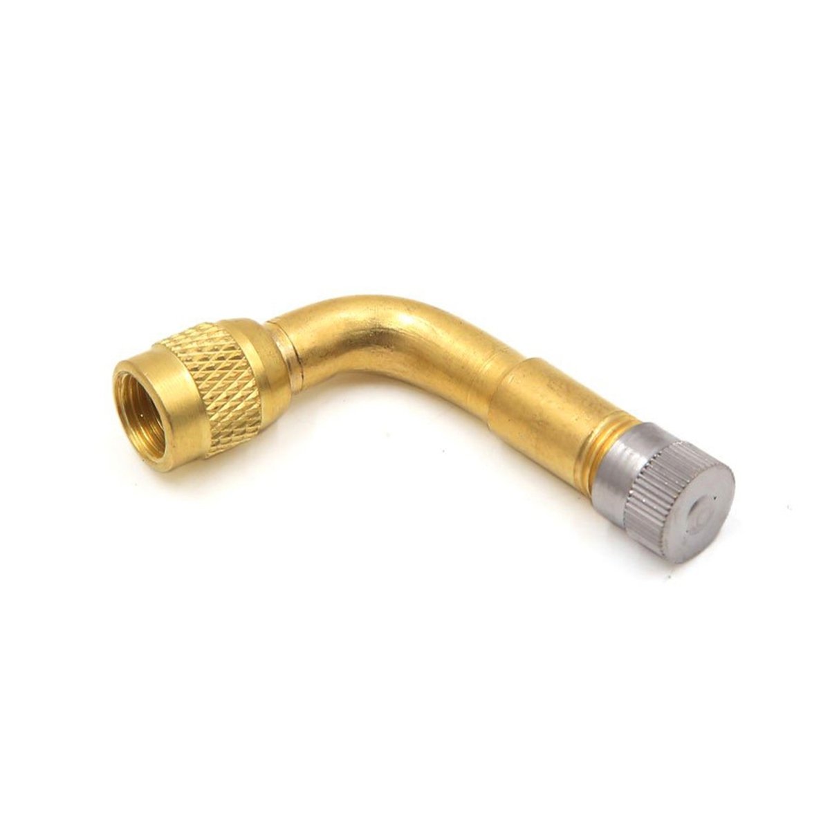 MT-RSR TX564 Tire Valve Extension, 90° Nickel-Plated, Angled Design