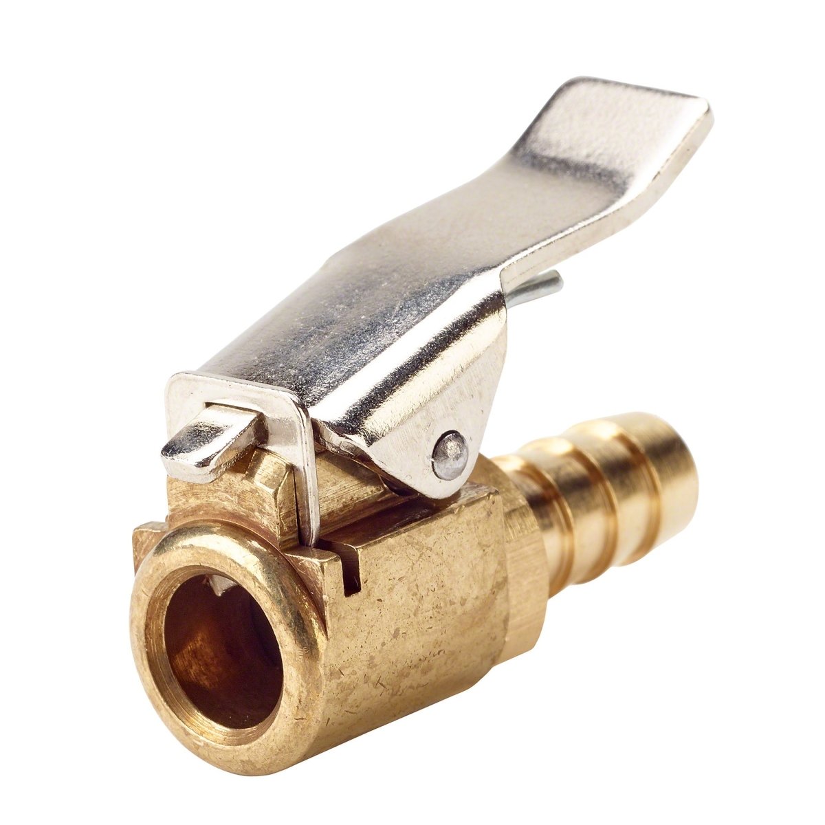 MT-RSR WG-143100 Large Bore Euro-Style Clip-On Air Chuck, 1/4" Hose Barb, Open End