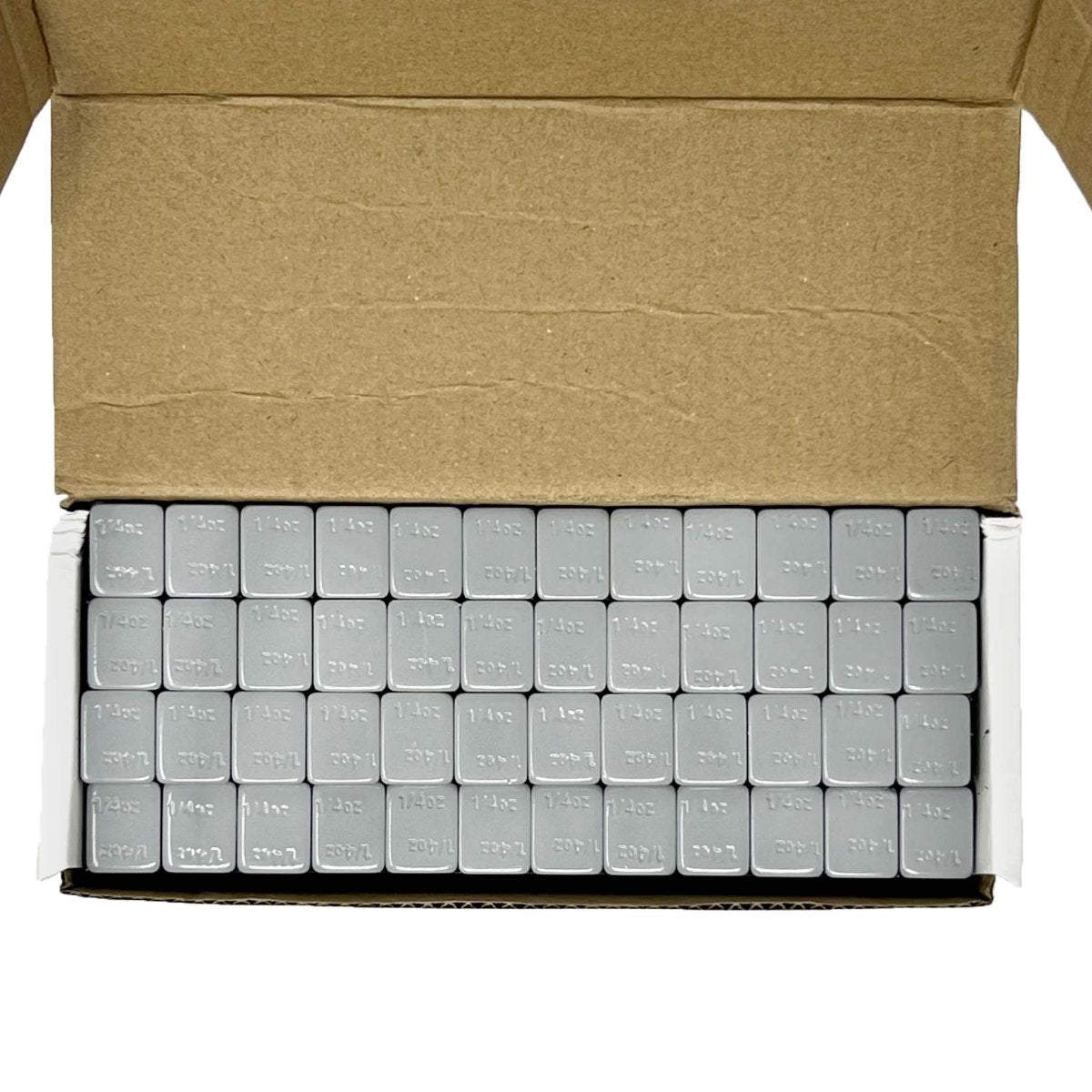MT-RSR WW-FE-2552-GRY Adhesive Wheel Weight, 1/4 oz, Gray, Low Profile, 624 Pc
