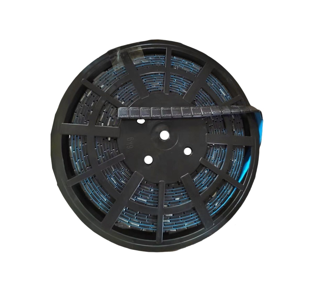MT-RSR WW-ROLL-25640-BLK 1/4 oz Black Steel Adhesive Wheel Weights, Roll of 640