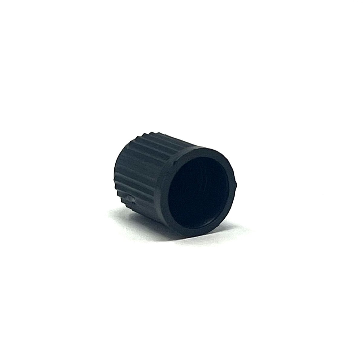 MT-RSR X17492-500 Black Plastic Tire Valve Caps, 500/Box