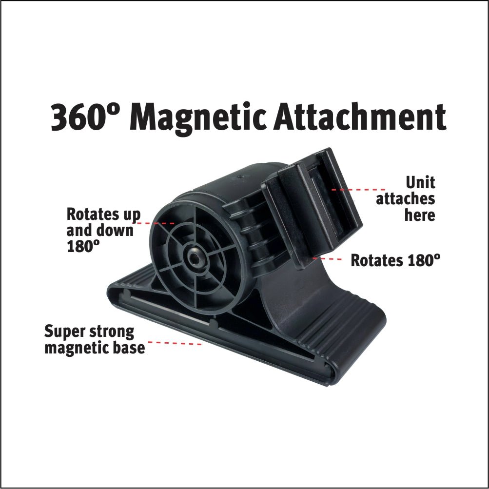 EZ-RED EZR-L-XLM500 Rechargeable Worklight, 500 Lumens, Magnetic Base, COB LED