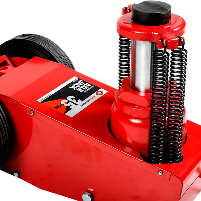 AFF 536 35 Ton Air/Hydraulic Axle Jack American Forge & Foundry