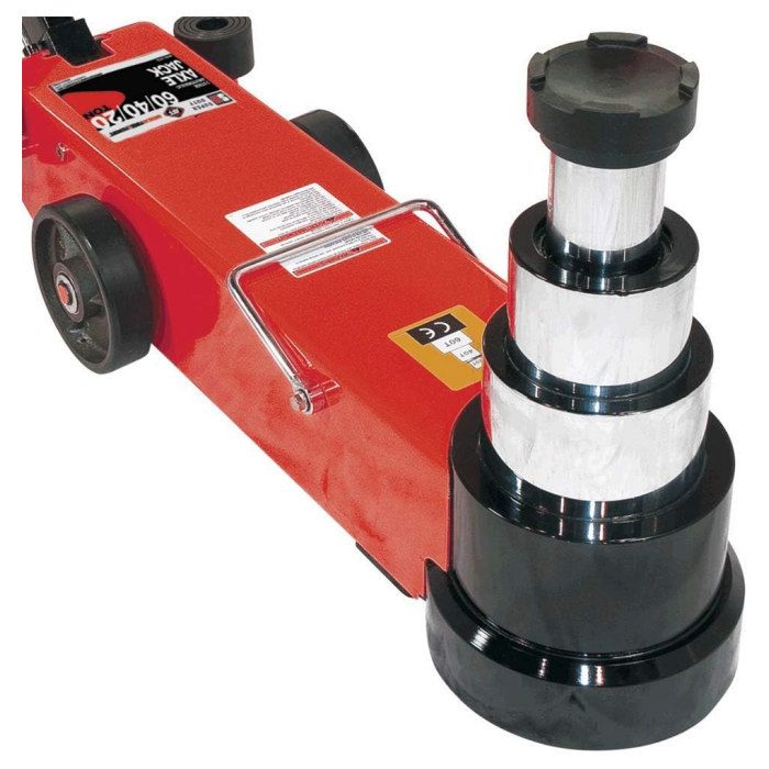 AFF 548SD 60/40/20 Ton Three Stage Air Hydraulic Axle Jack