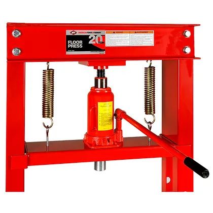 AFF 820A 20 Ton Shop Press with 8.5" Stroke Heavy Duty