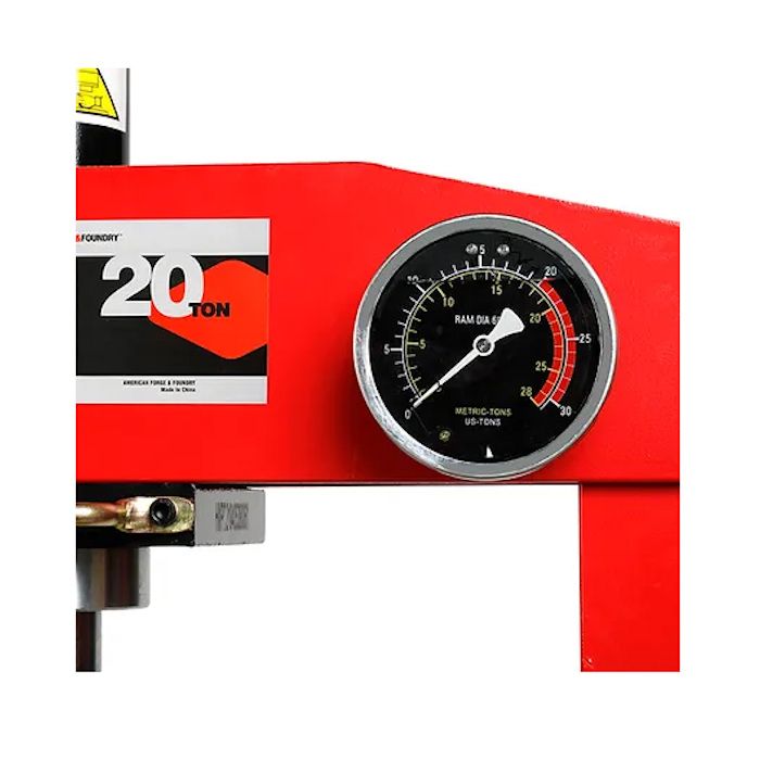 AFF 850ASD 20 Ton Super Duty Hydraulic Press with 7.5 Stroke