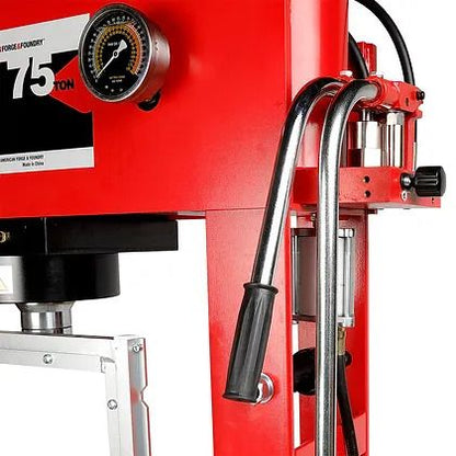 AFF 856ASD 75 Ton Super Duty Hydraulic Press - 9-3/4" Stroke