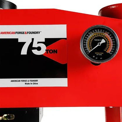 AFF 856ASD 75 Ton Super Duty Hydraulic Press - 9-3/4" Stroke
